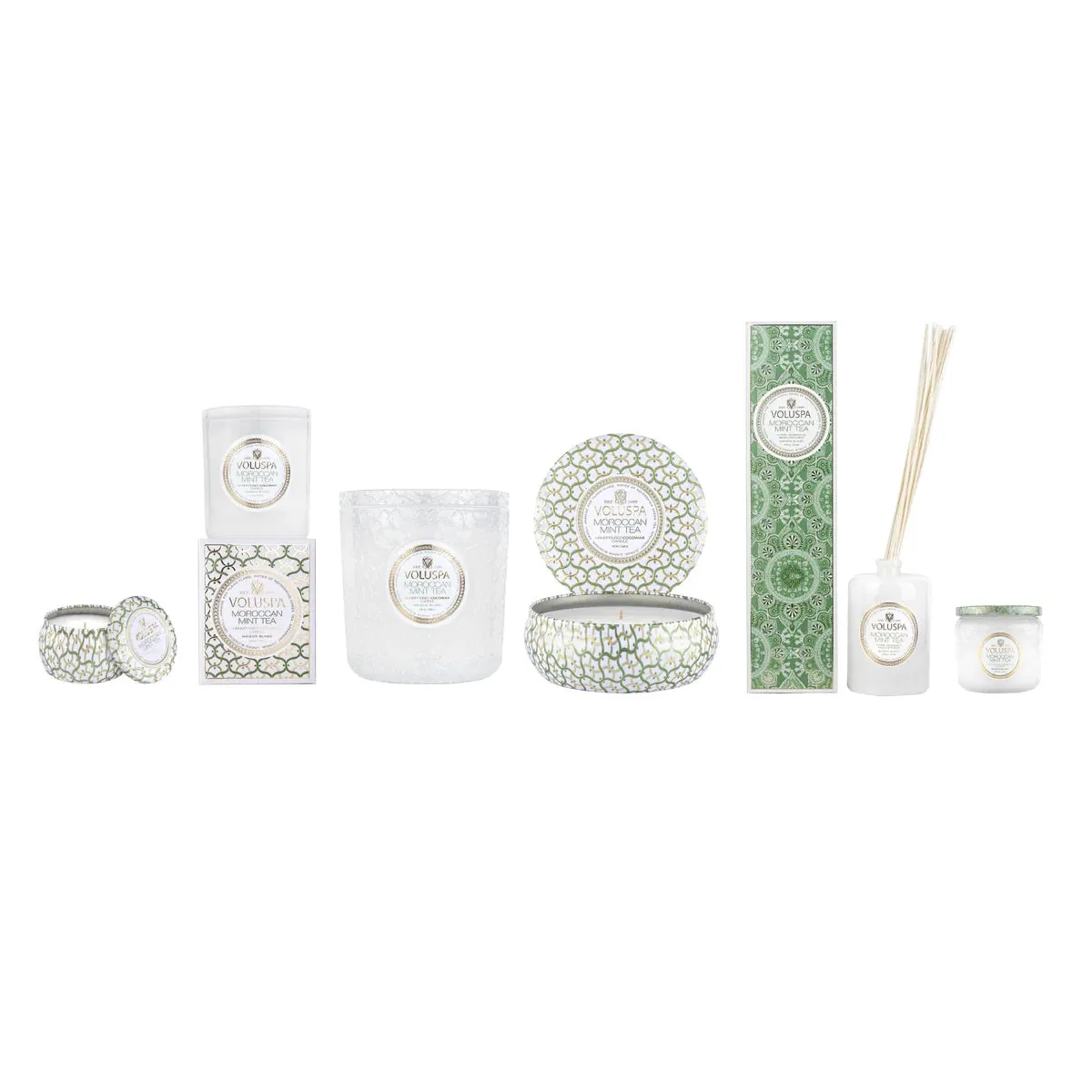 Moroccan Mint 3 Wick Tin by VOLUSPA