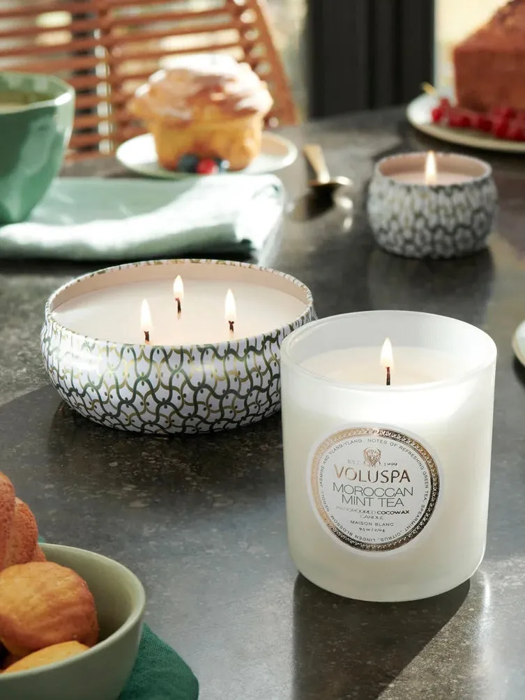 Moroccan Mint 3 Wick Tin by VOLUSPA