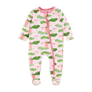 Mud Pie Pink Golf Print Sleeper
