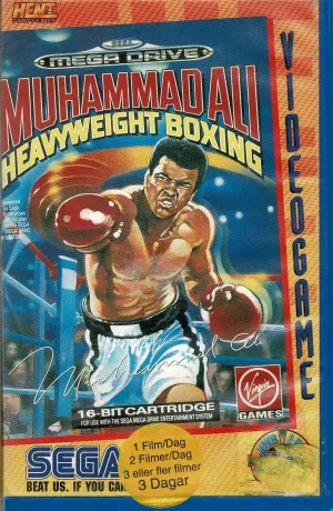 Muhammad Ali Heavyweight Boxing Udlejningsæske (slidt æske og u. manual)