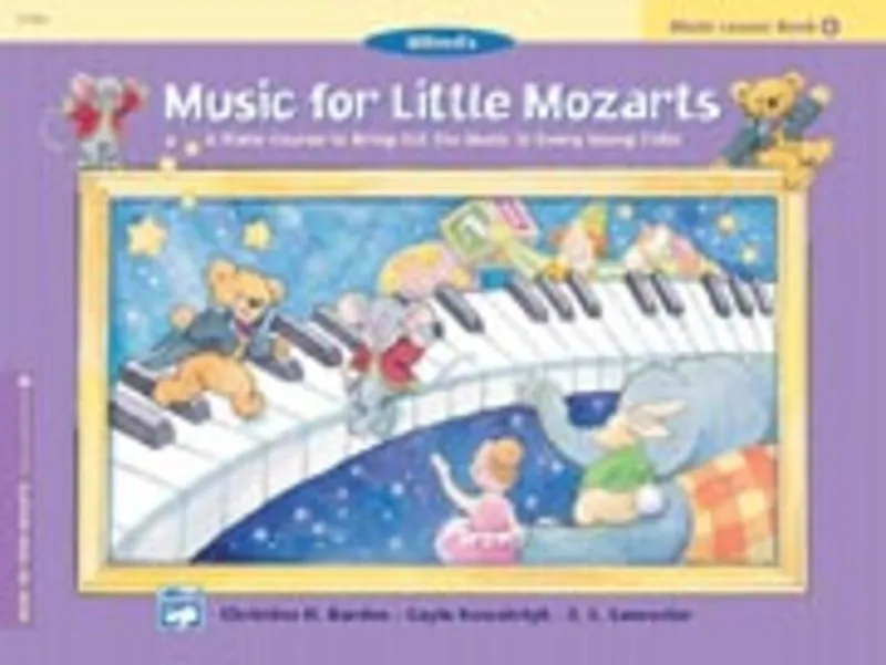 Music for Little Mozarts Music Lesson Book 4