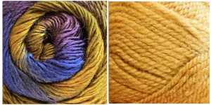 MUSTARD   SPLENDOR - Embossed Phoenix Scarf KIT