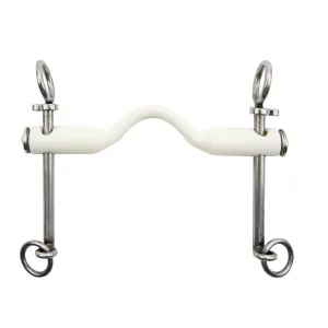 NATHE Weymouth Bit Dressage Riding - Refined Port, Normal Shanks 13.5cm