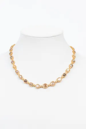 Natural Sliced Fancy Diamond Necklace