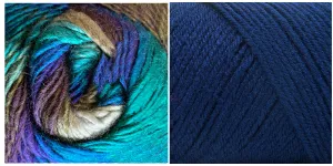NAVY   ALL BLUES Phoenix Cardigan Kit (Sizes Small/Medium or Large - X-Large)