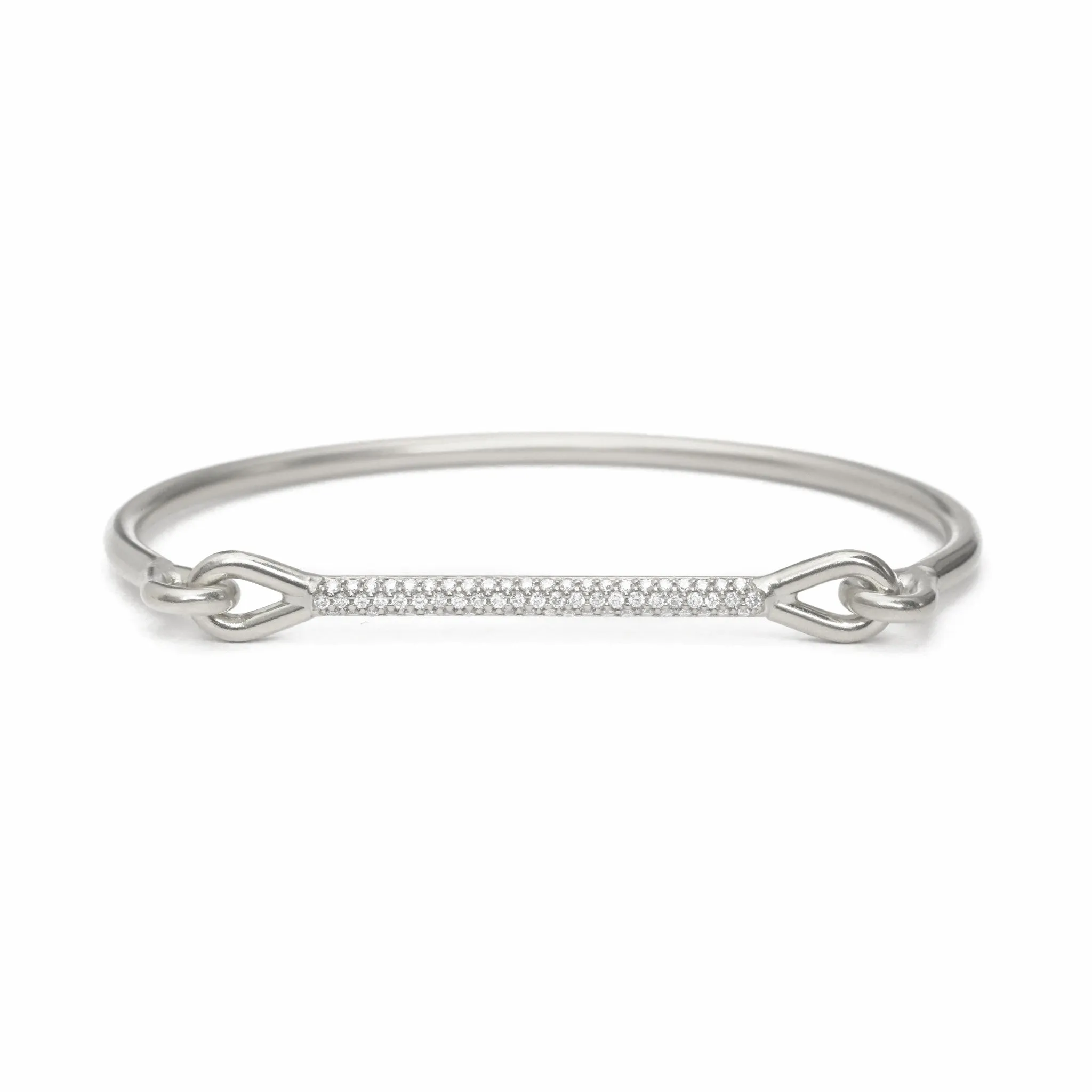 Needle Eye Cuff - Pavé