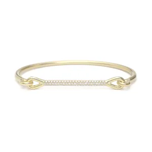 Needle Eye Cuff - Pavé