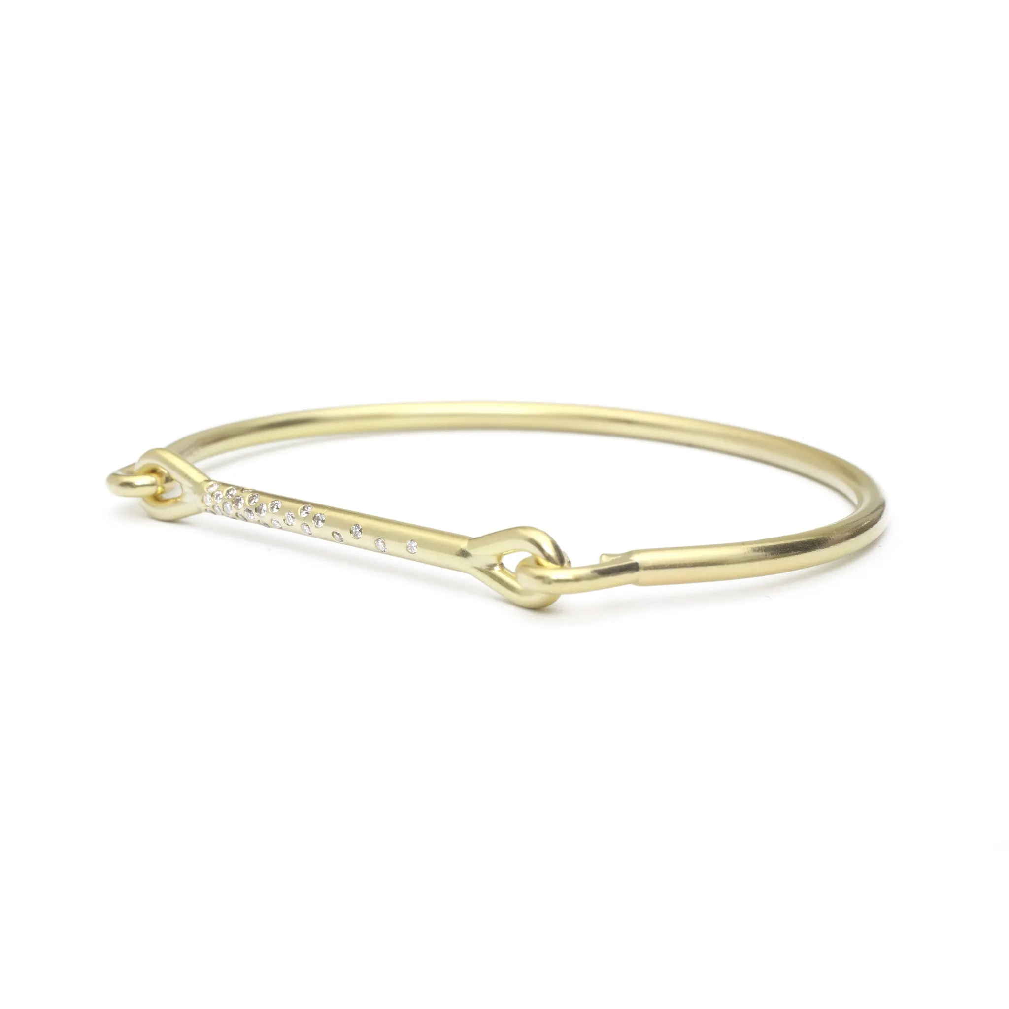 Needle Eye Cuff - Scattered Diamonds