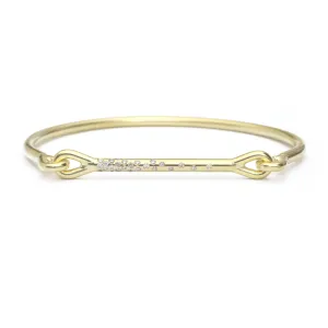 Needle Eye Cuff - Scattered Diamonds