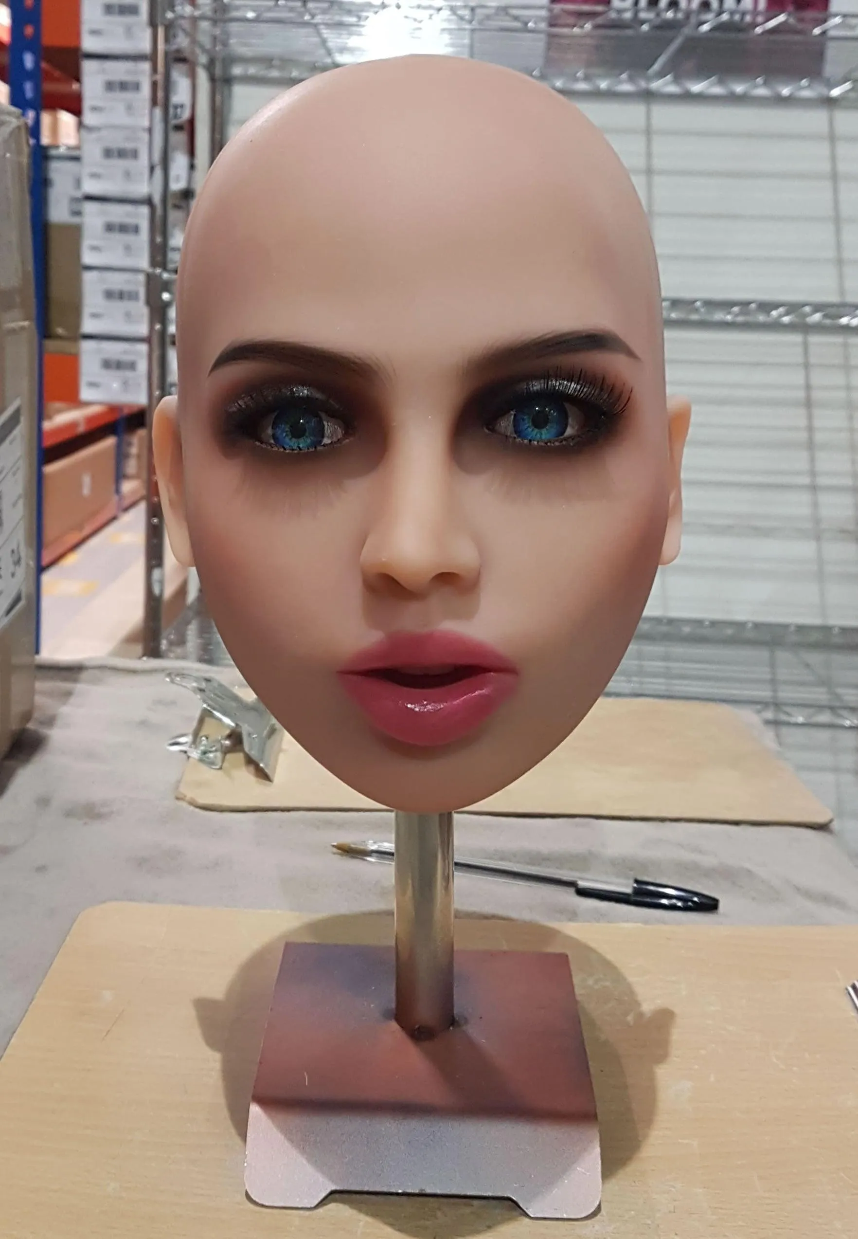 Neodoll Finest - Novia - Sex Doll Head - Light Tan