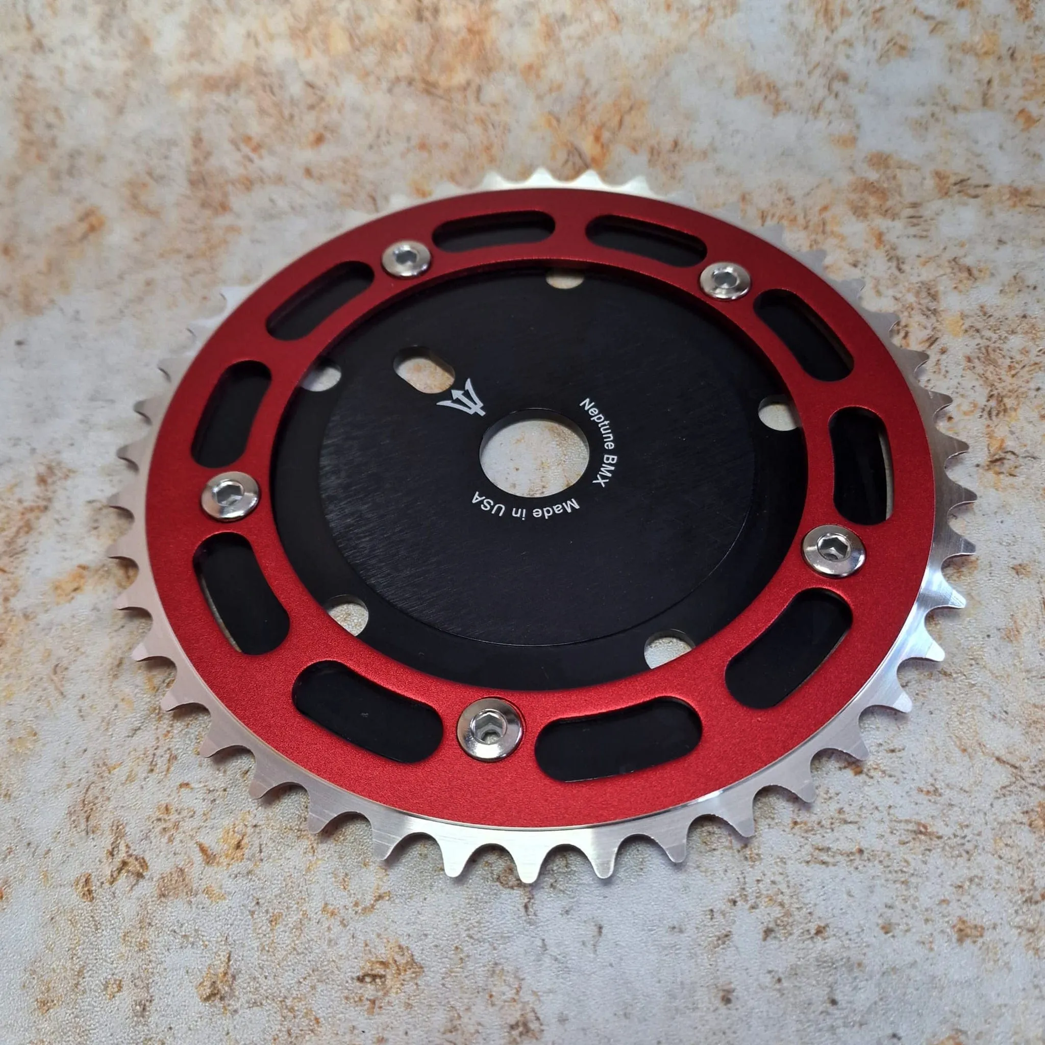 Neptune Crank Power Disc Bolts and Chainring Set