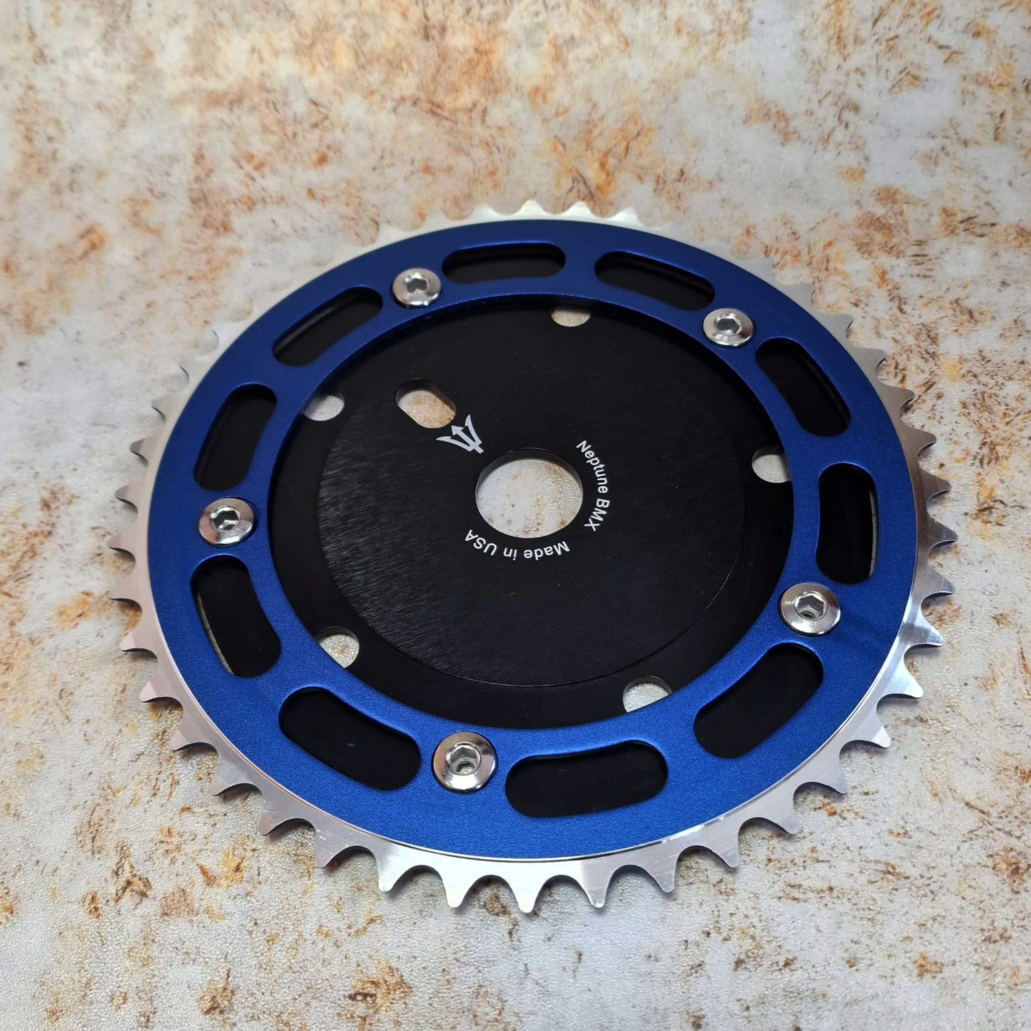 Neptune Crank Power Disc Bolts and Chainring Set