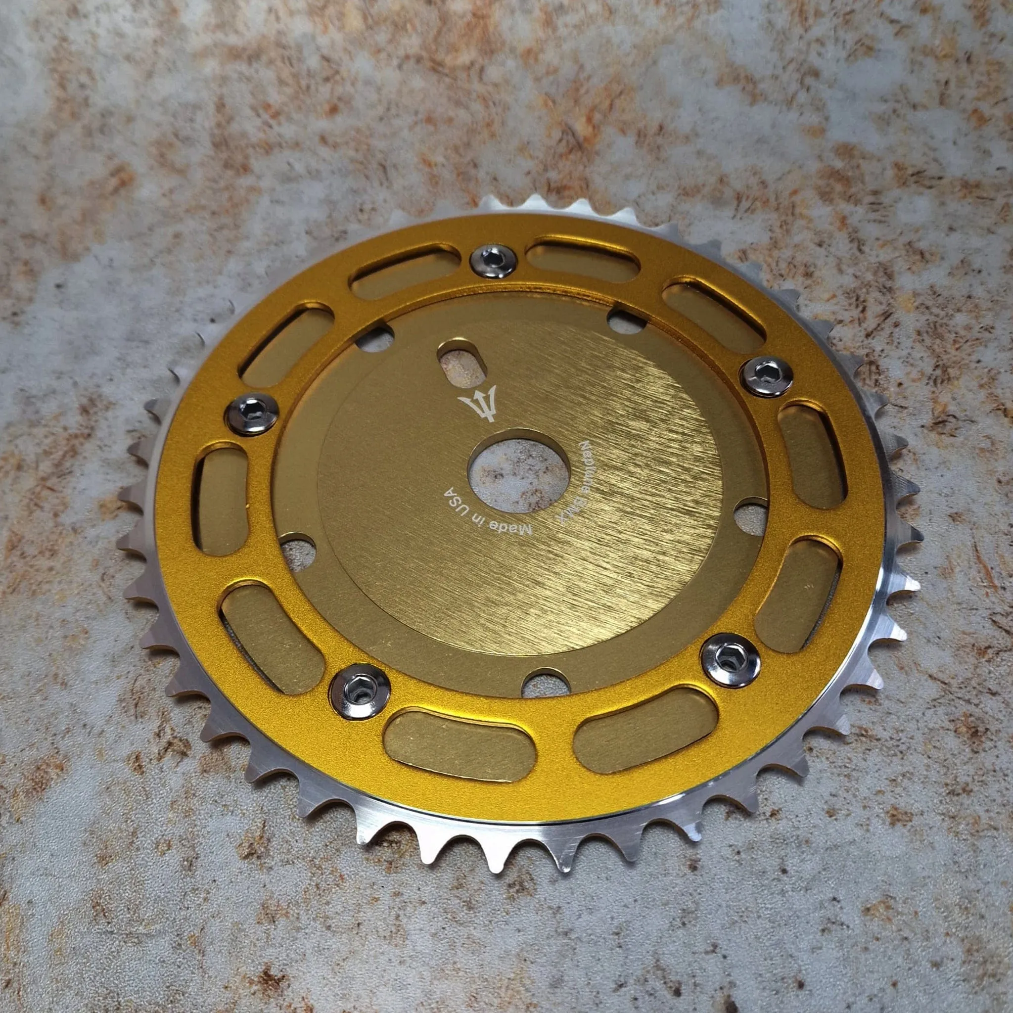 Neptune Crank Power Disc Bolts and Chainring Set