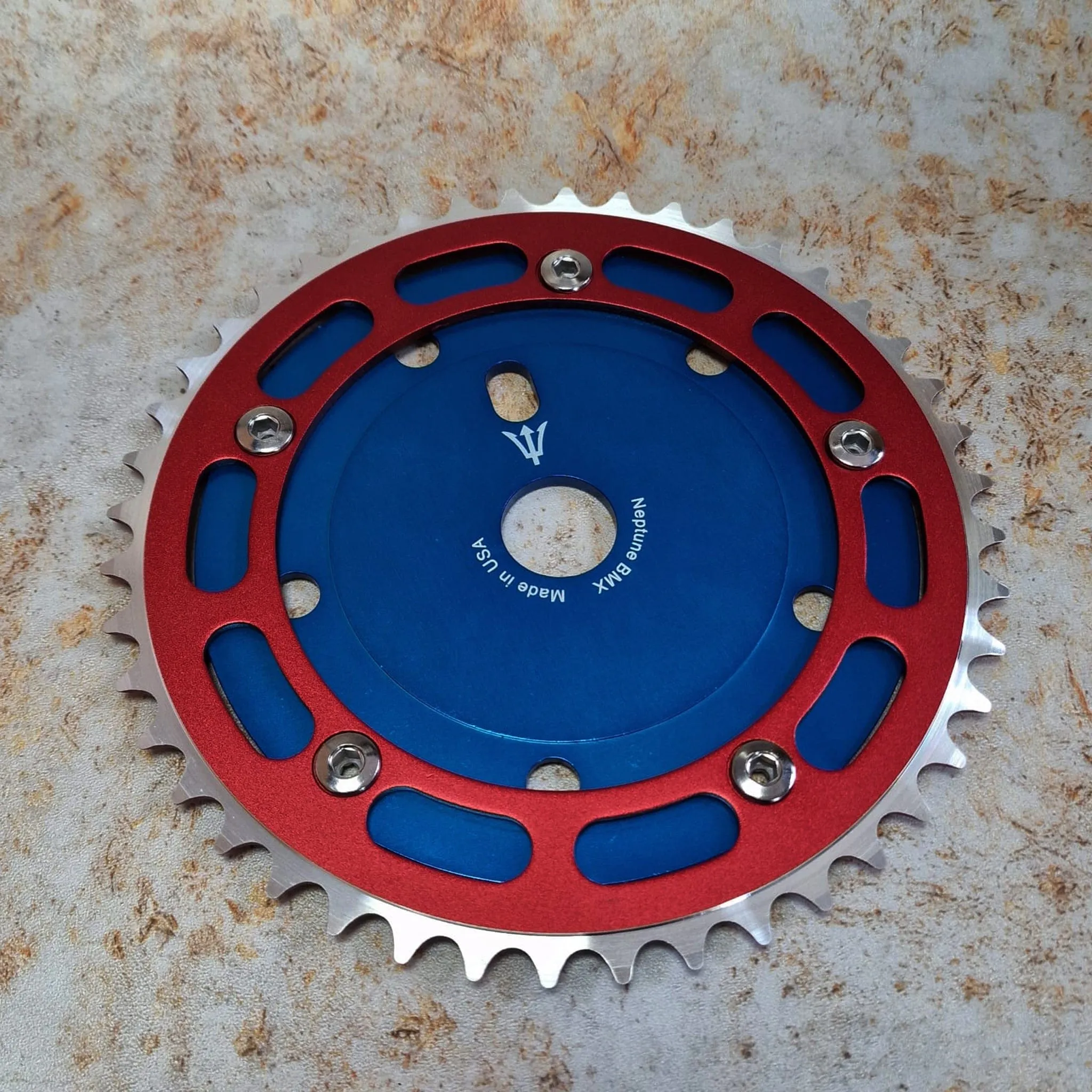 Neptune Crank Power Disc Bolts and Chainring Set