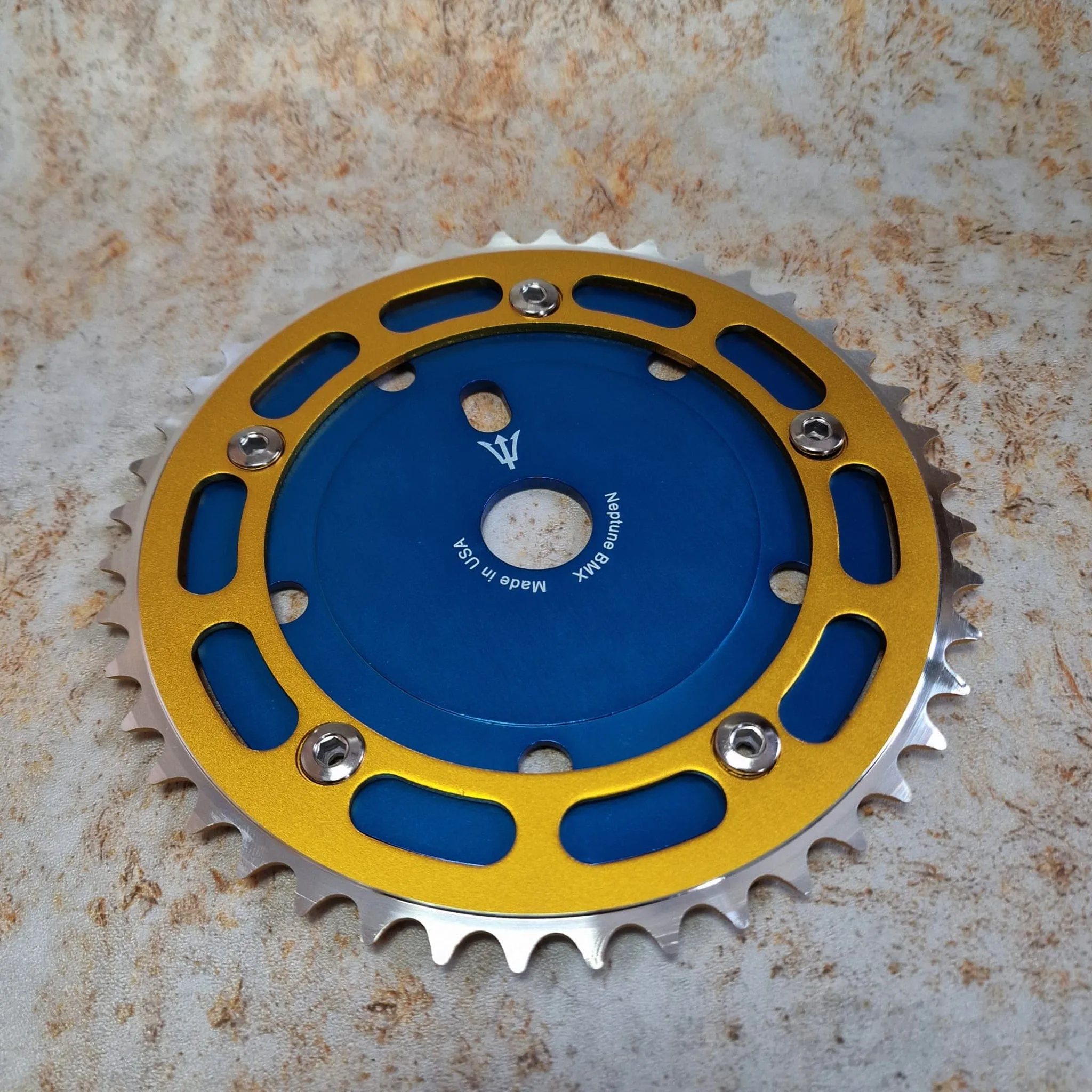 Neptune Crank Power Disc Bolts and Chainring Set