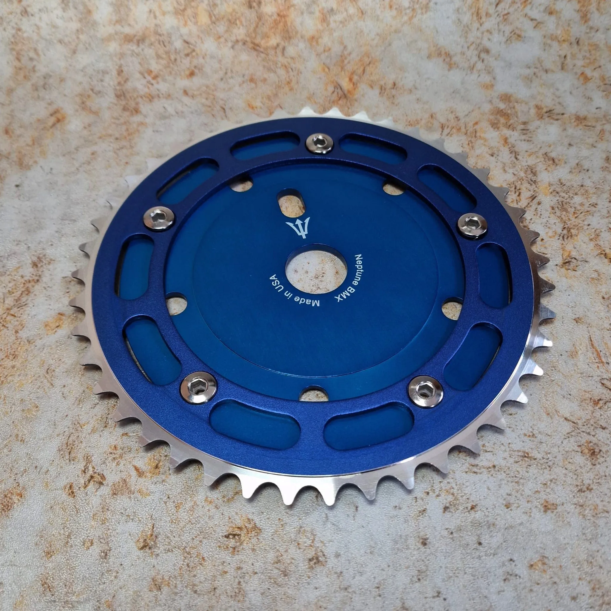 Neptune Crank Power Disc Bolts and Chainring Set