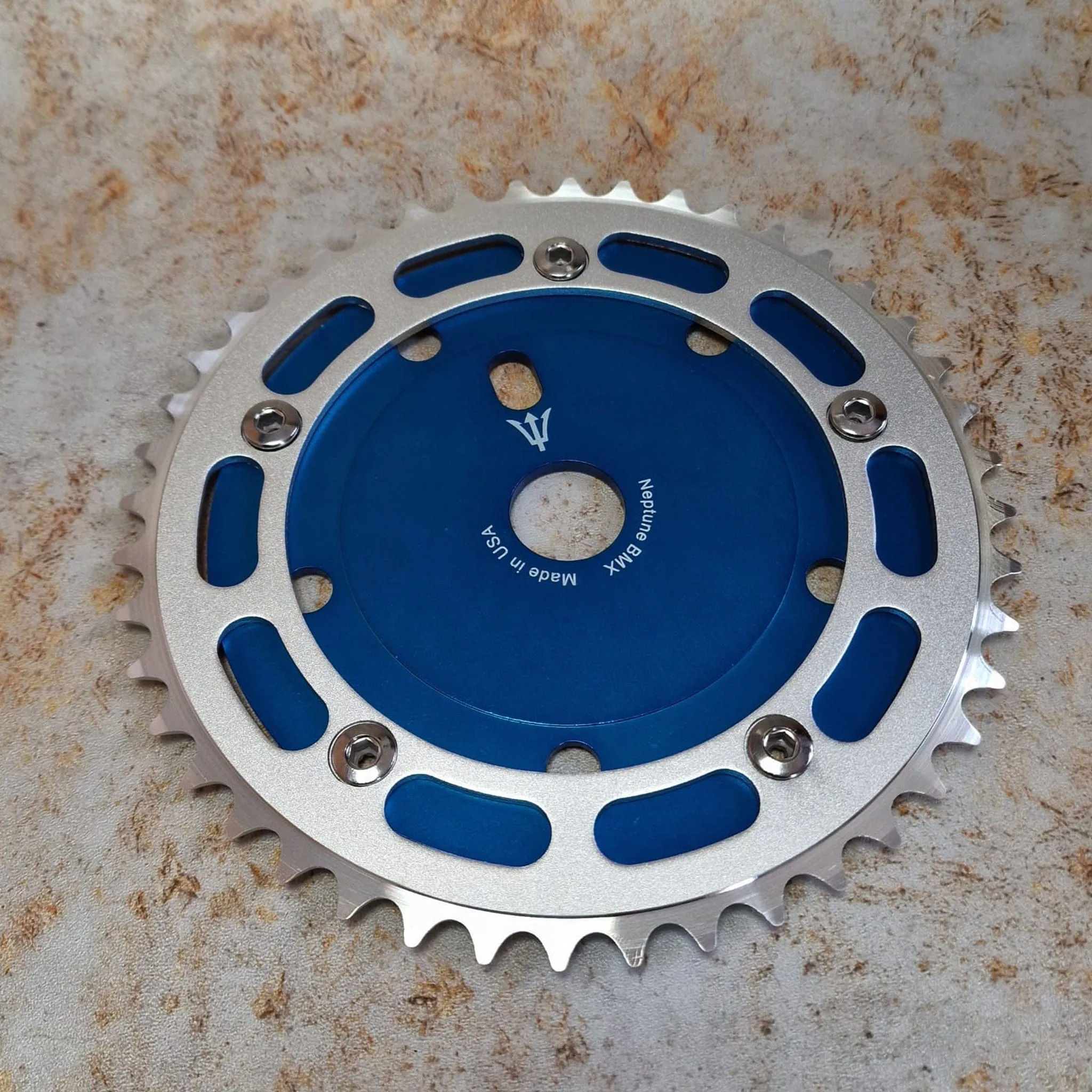 Neptune Crank Power Disc Bolts and Chainring Set