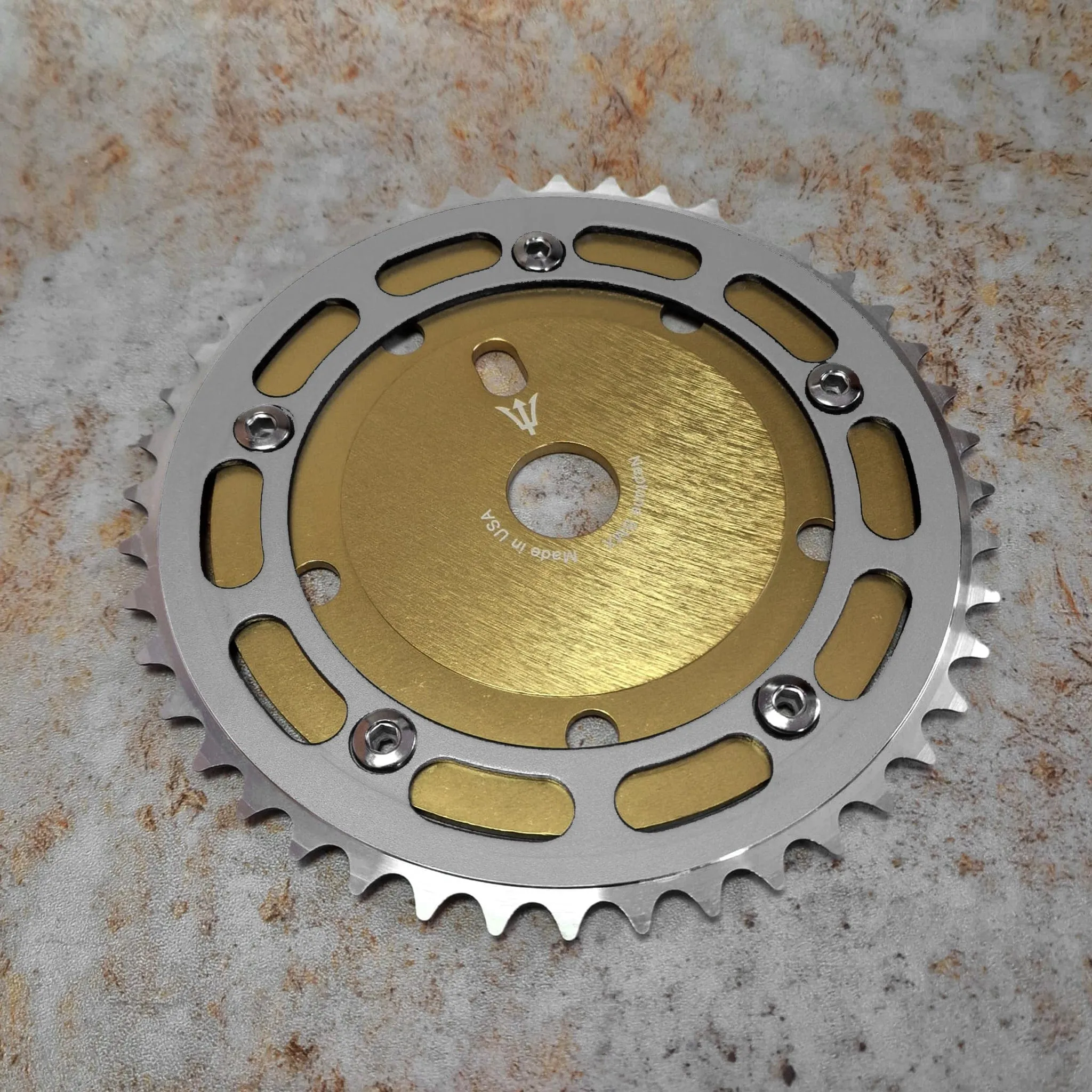 Neptune Crank Power Disc Bolts and Chainring Set
