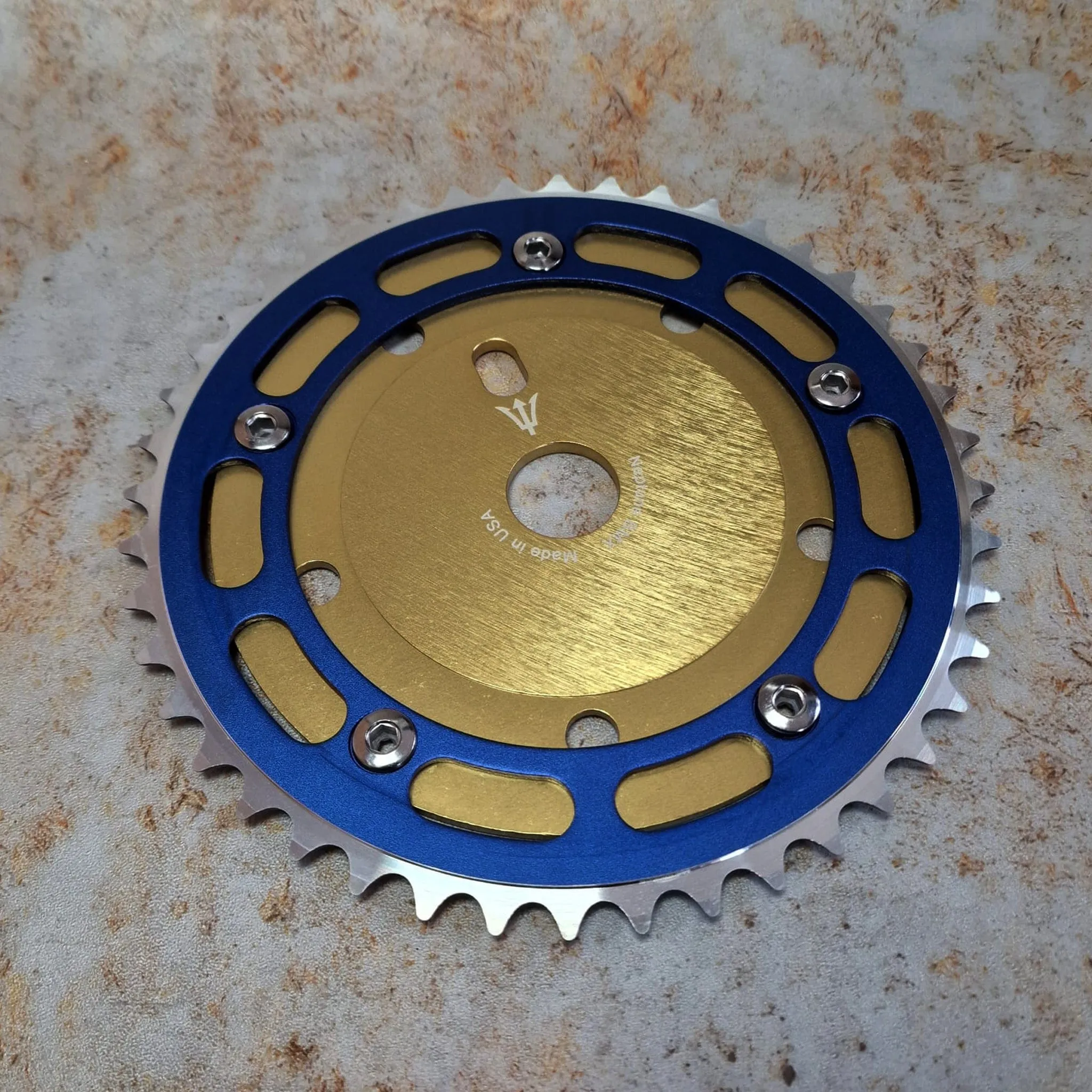 Neptune Crank Power Disc Bolts and Chainring Set