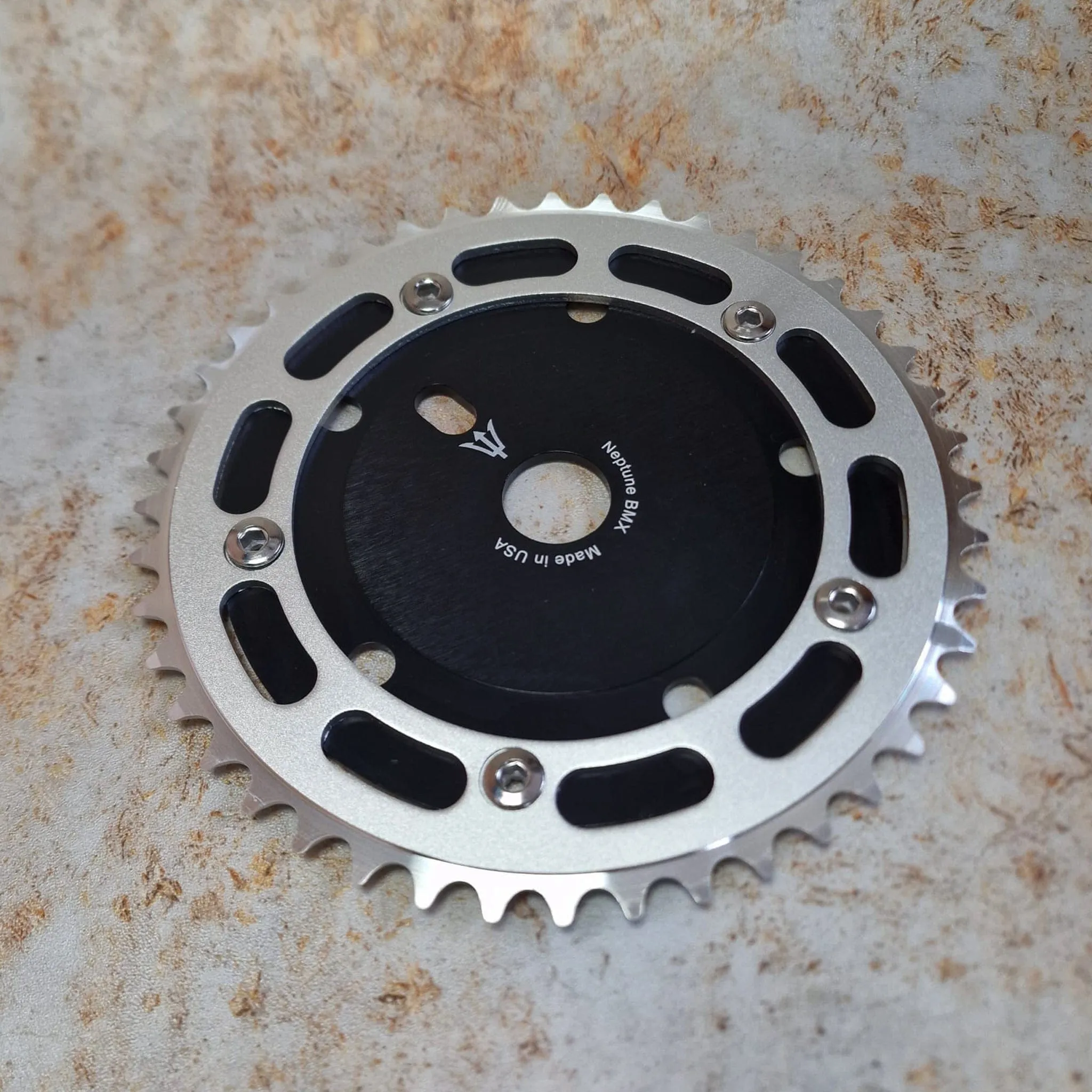 Neptune Crank Power Disc Bolts and Chainring Set