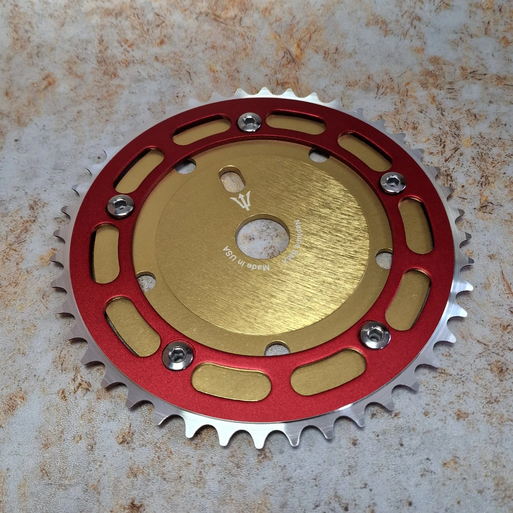 Neptune Crank Power Disc Bolts and Chainring Set