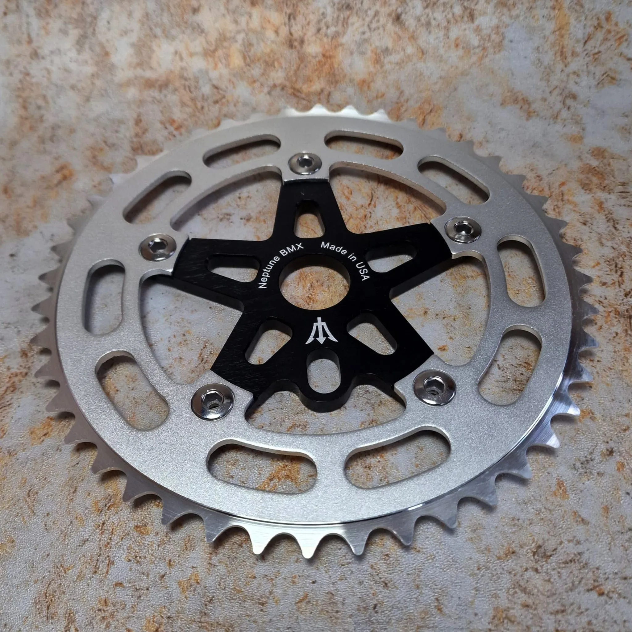 Neptune Starfish Crank Spider Bolts and Chainring Set