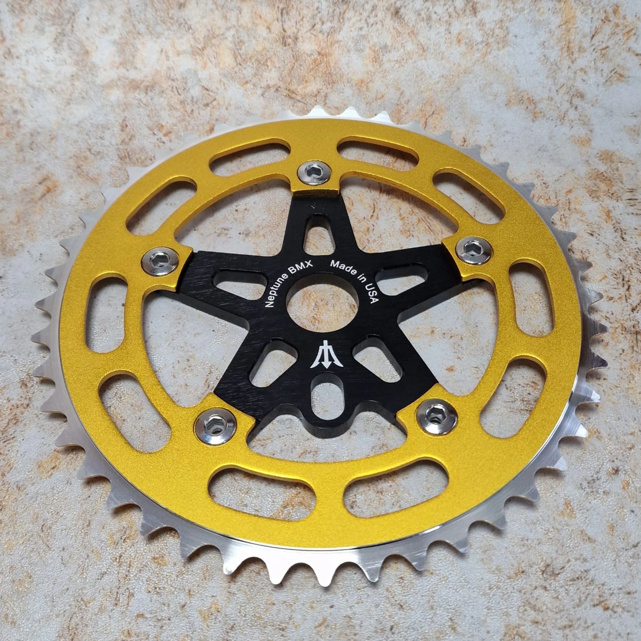 Neptune Starfish Crank Spider Bolts and Chainring Set