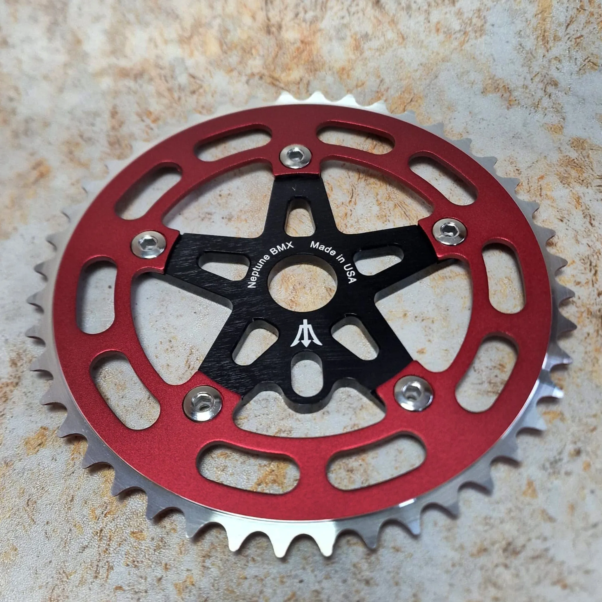 Neptune Starfish Crank Spider Bolts and Chainring Set