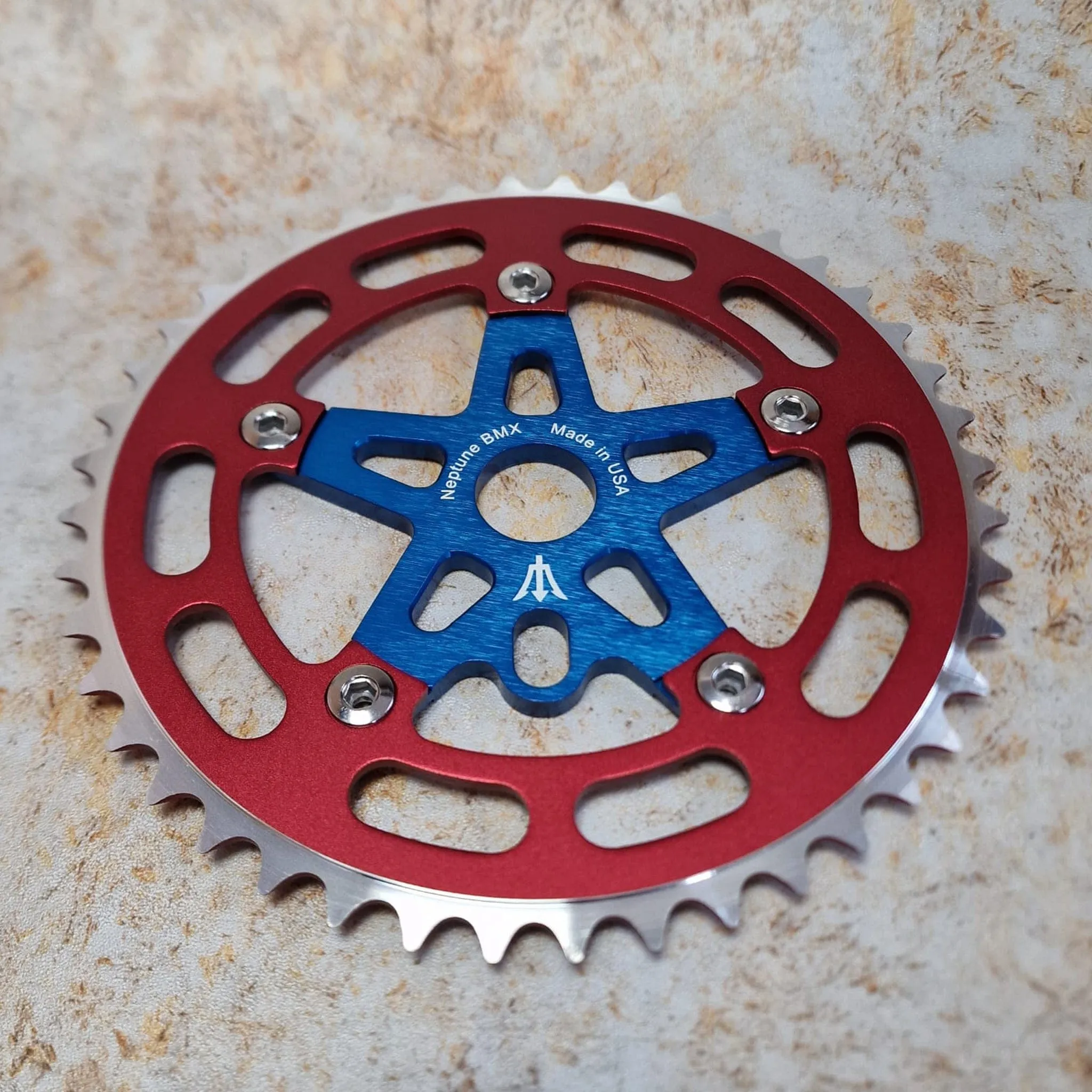 Neptune Starfish Crank Spider Bolts and Chainring Set