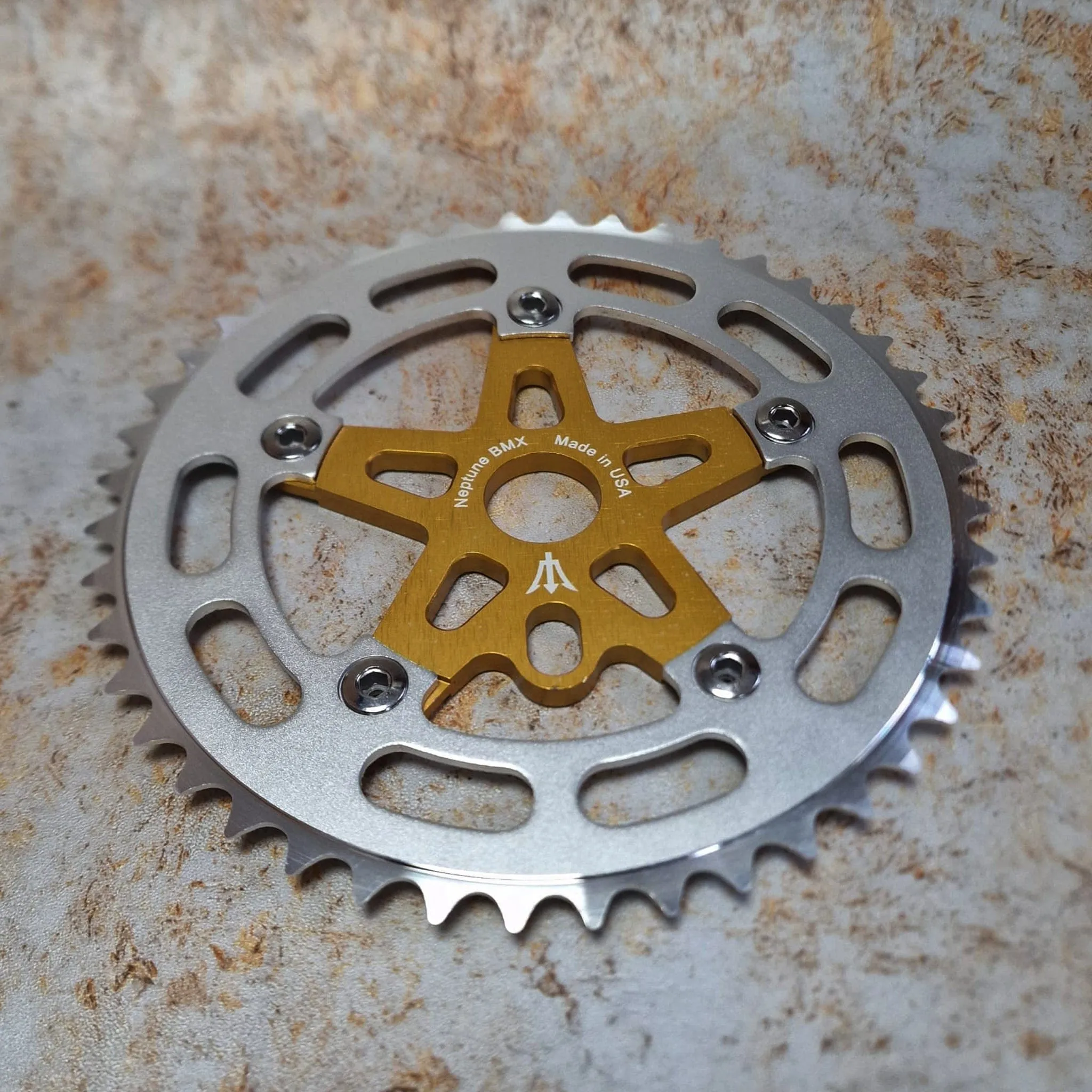 Neptune Starfish Crank Spider Bolts and Chainring Set