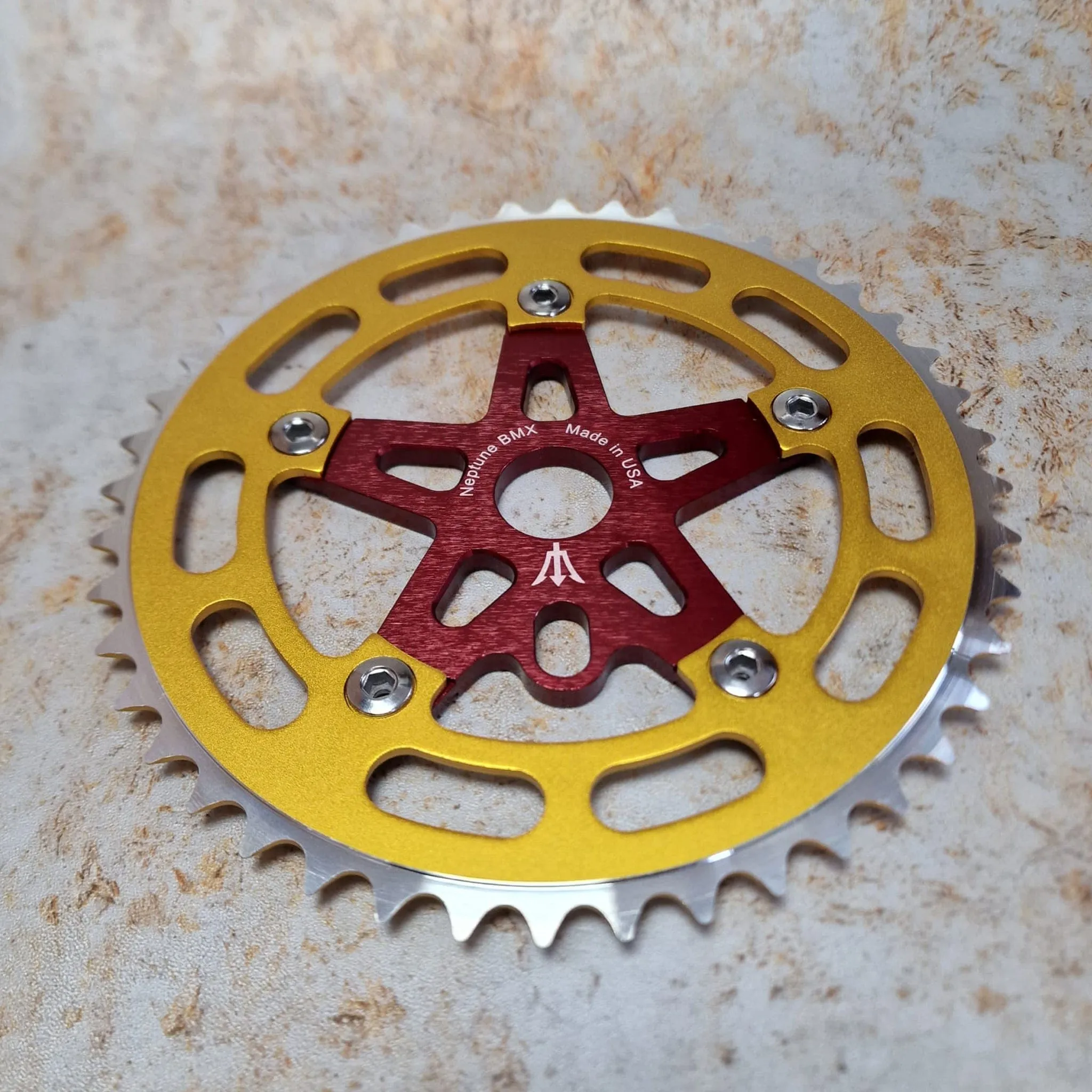 Neptune Starfish Crank Spider Bolts and Chainring Set