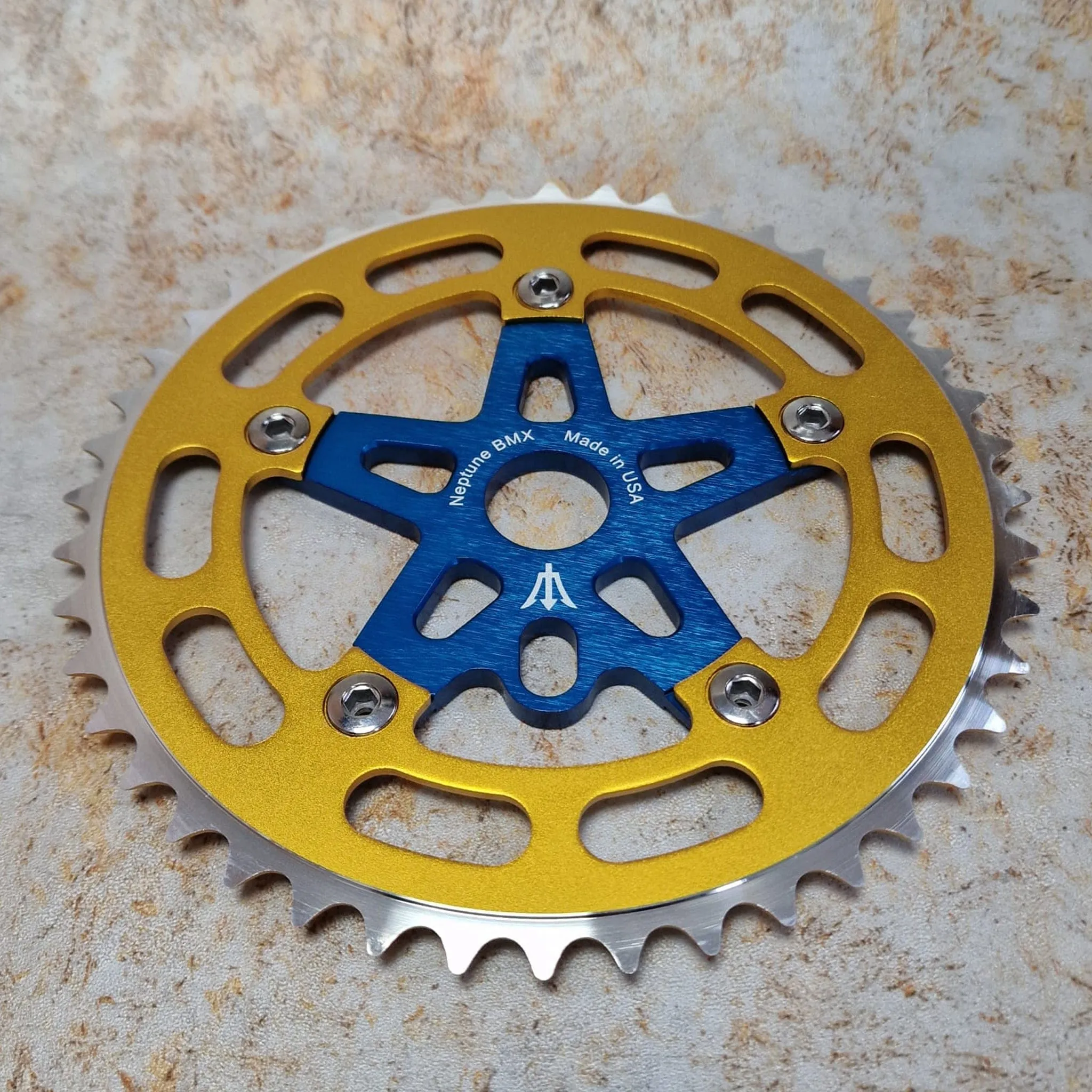 Neptune Starfish Crank Spider Bolts and Chainring Set