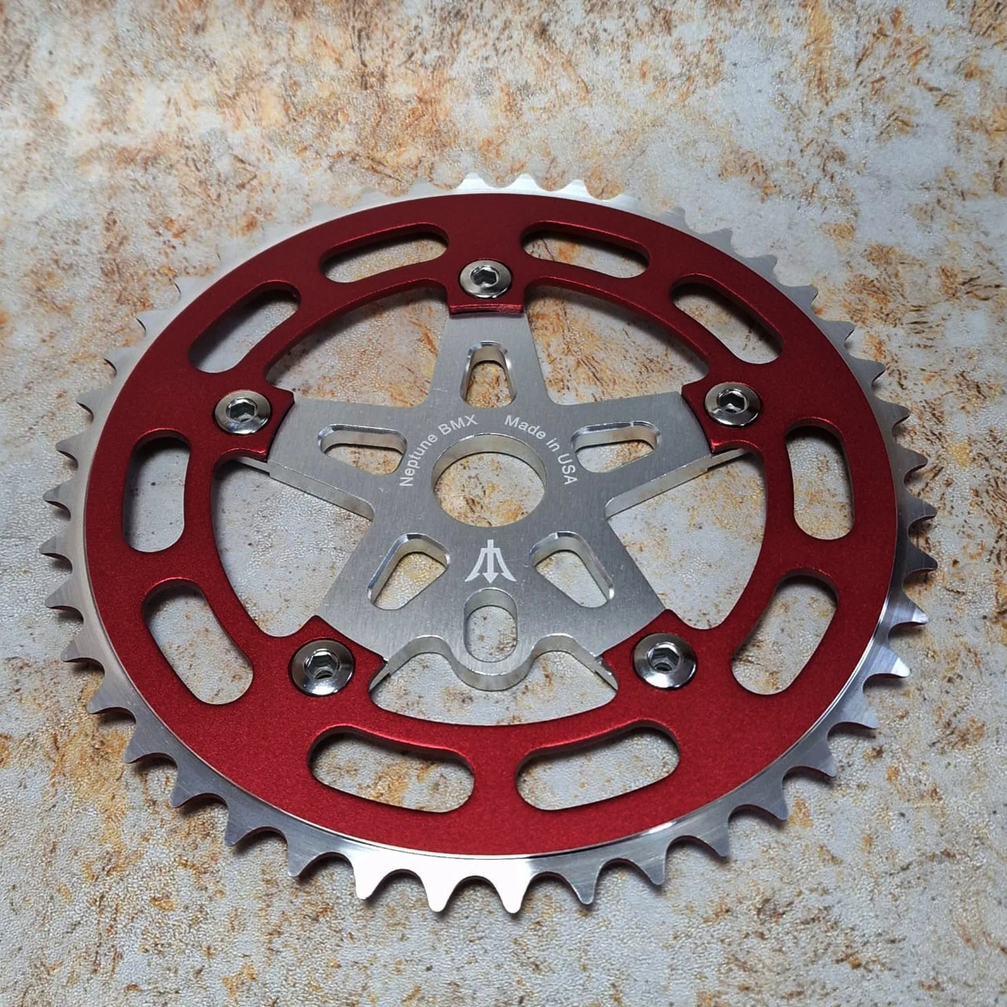 Neptune Starfish Crank Spider Bolts and Chainring Set