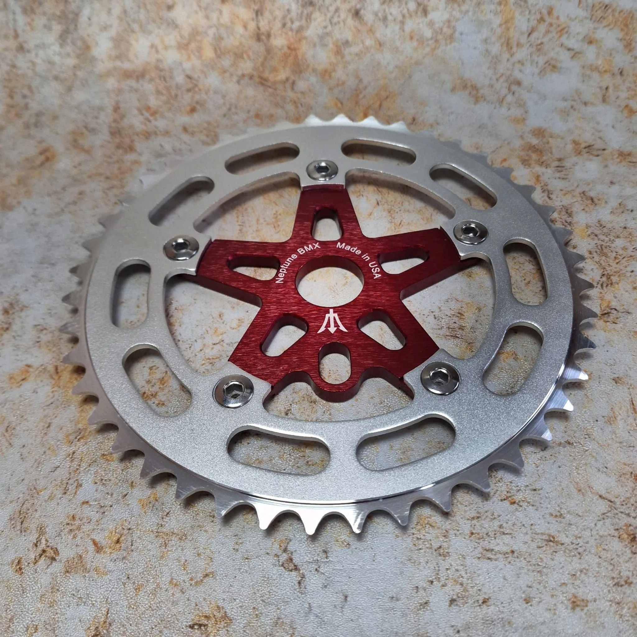 Neptune Starfish Crank Spider Bolts and Chainring Set