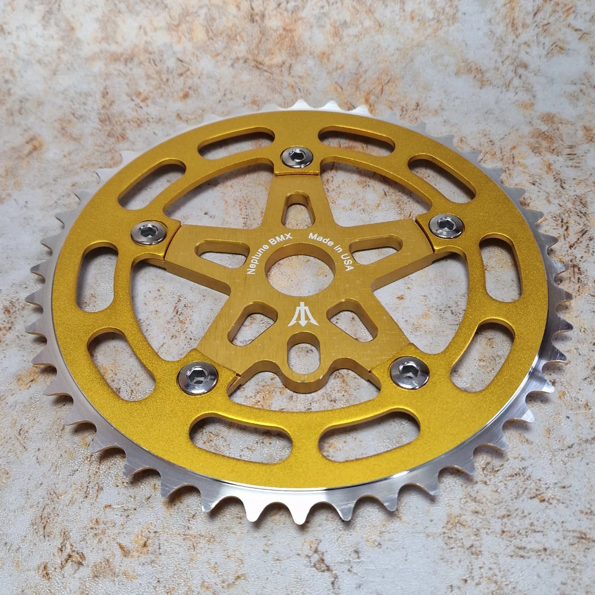 Neptune Starfish Crank Spider Bolts and Chainring Set