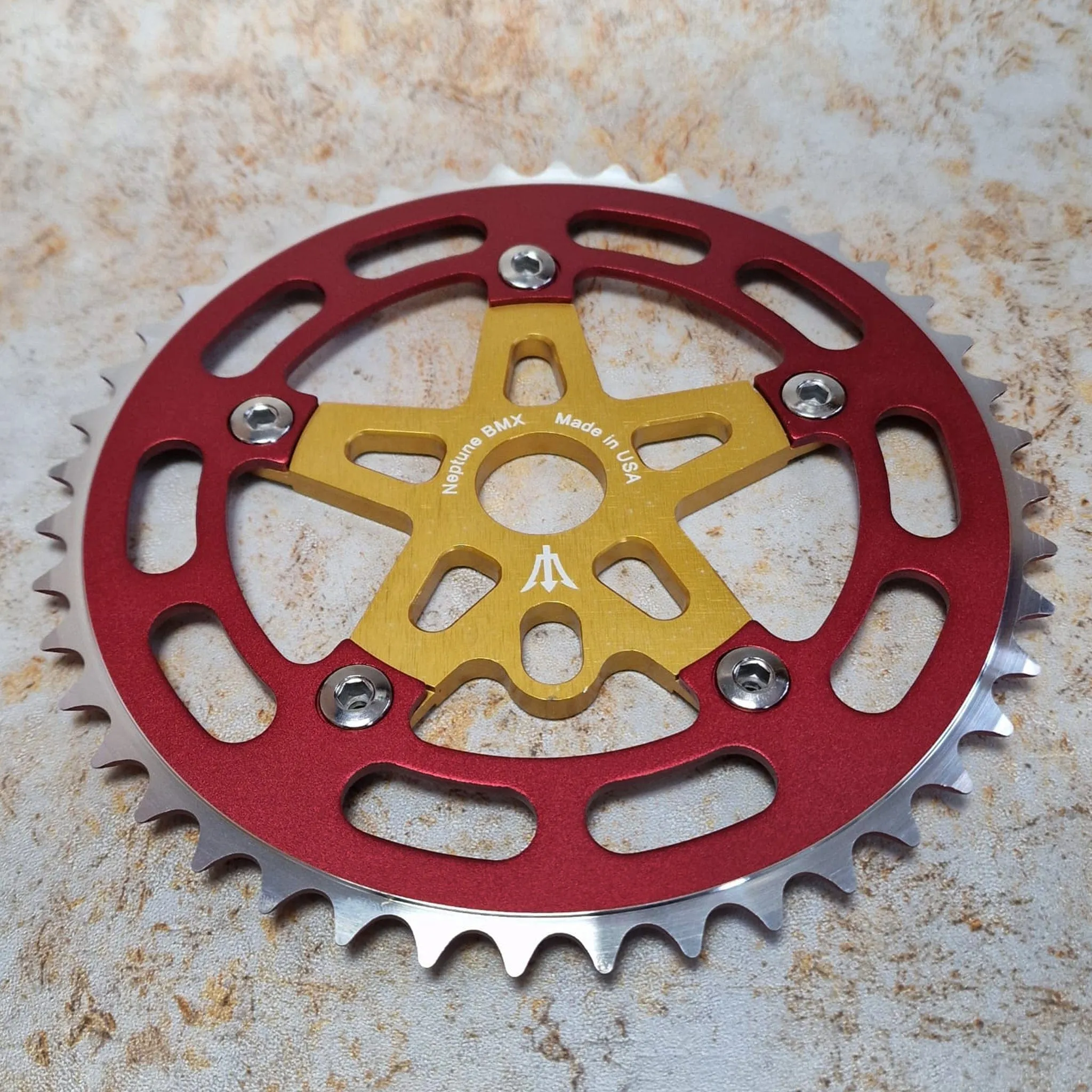 Neptune Starfish Crank Spider Bolts and Chainring Set