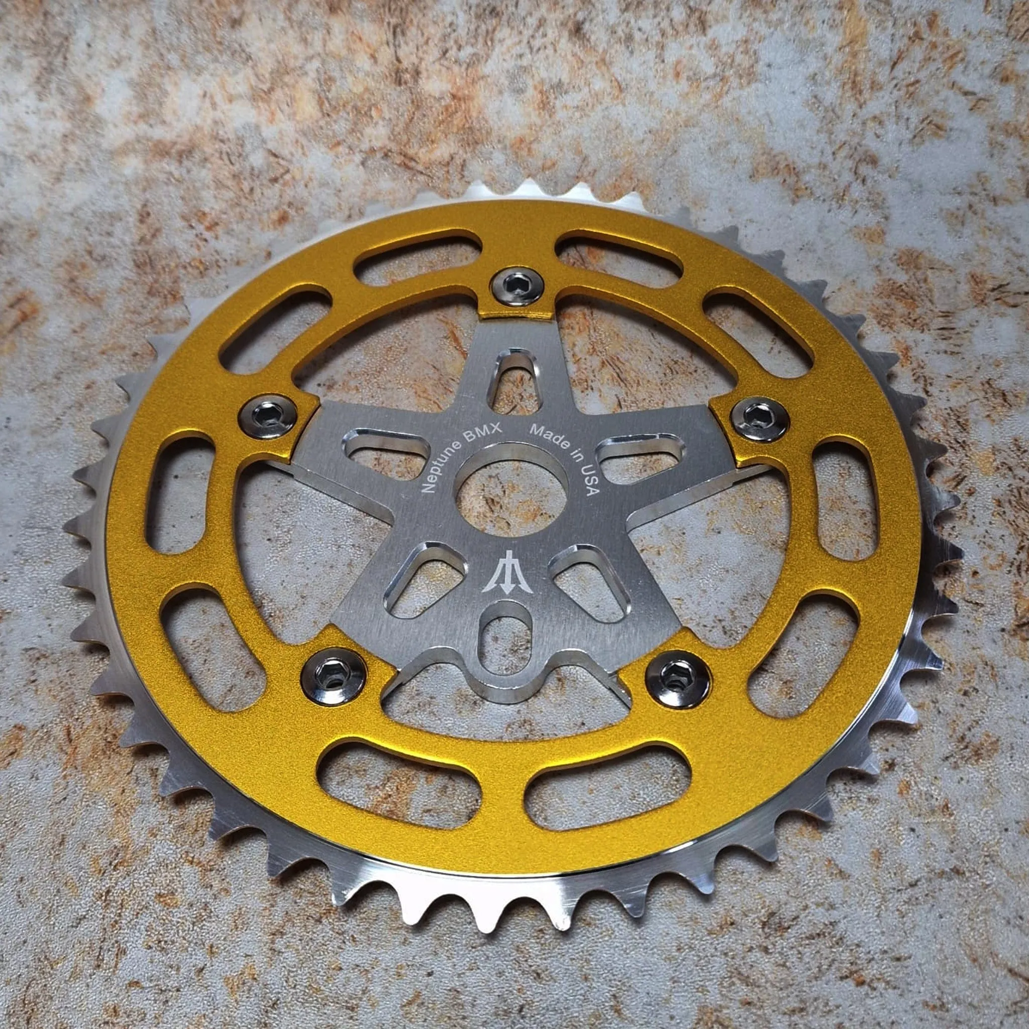 Neptune Starfish Crank Spider Bolts and Chainring Set