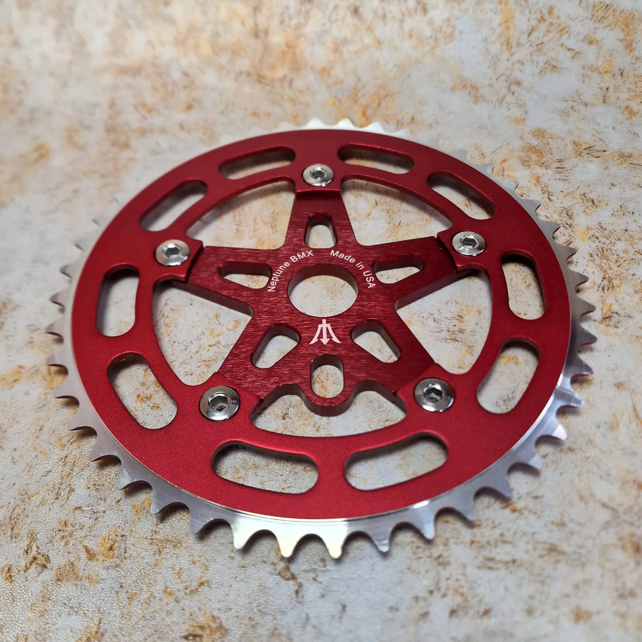 Neptune Starfish Crank Spider Bolts and Chainring Set