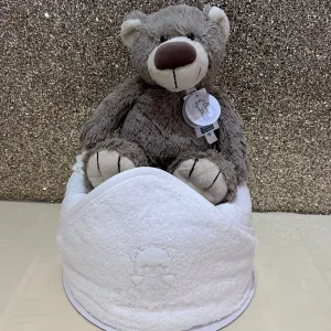 Neutral Bear Nappy Cake