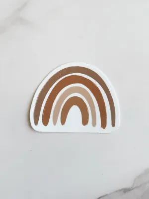Neutral Rainbow Sticker