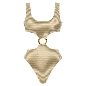 Neutral Stripe Ky One-Piece