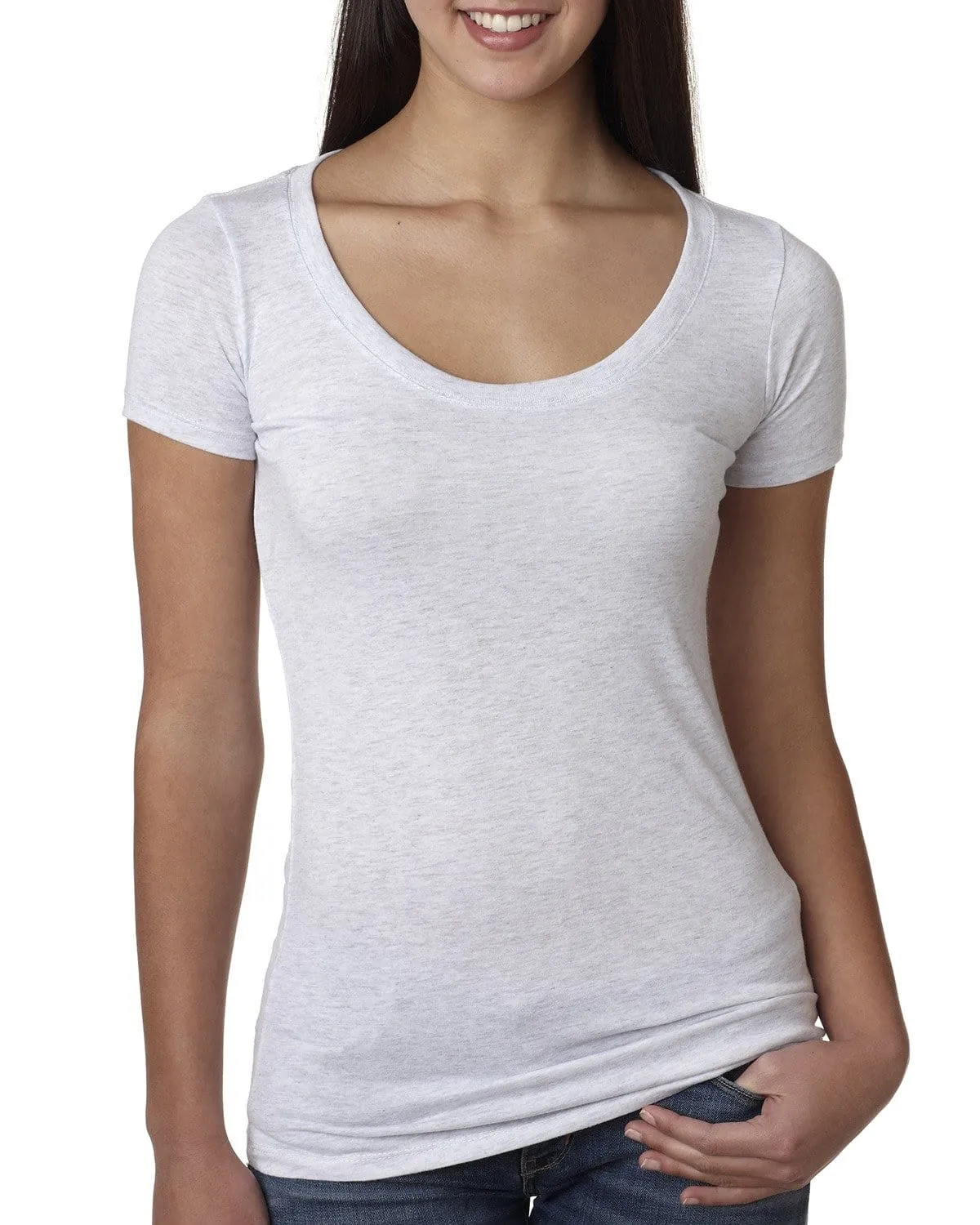 Next Level Ladies Triblend Scoop Neck Tee