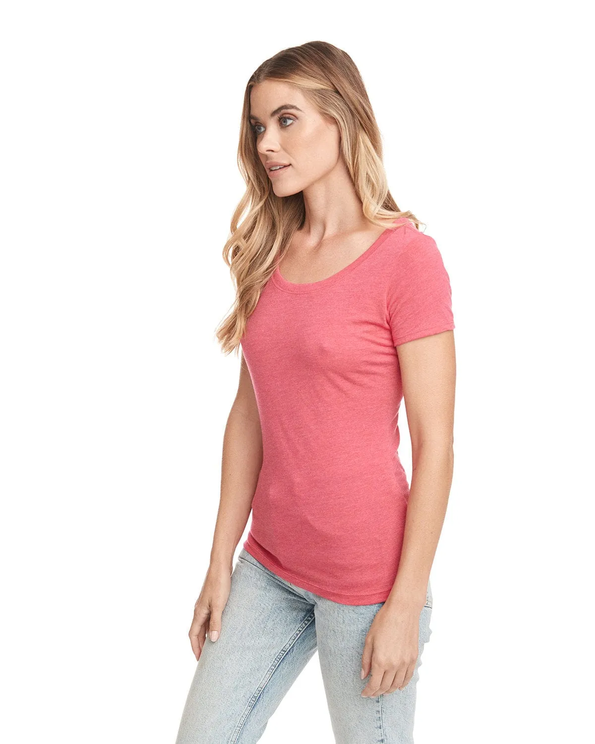 Next Level Ladies Triblend Scoop Neck Tee