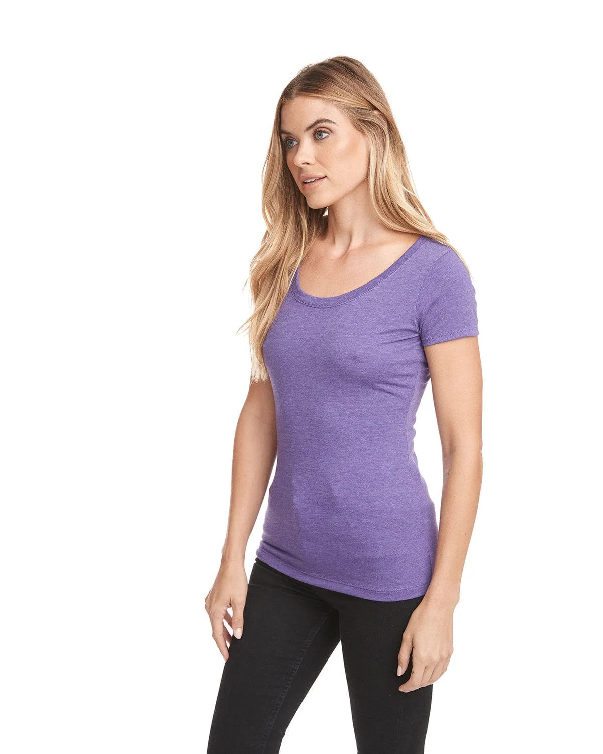 Next Level Ladies Triblend Scoop Neck Tee