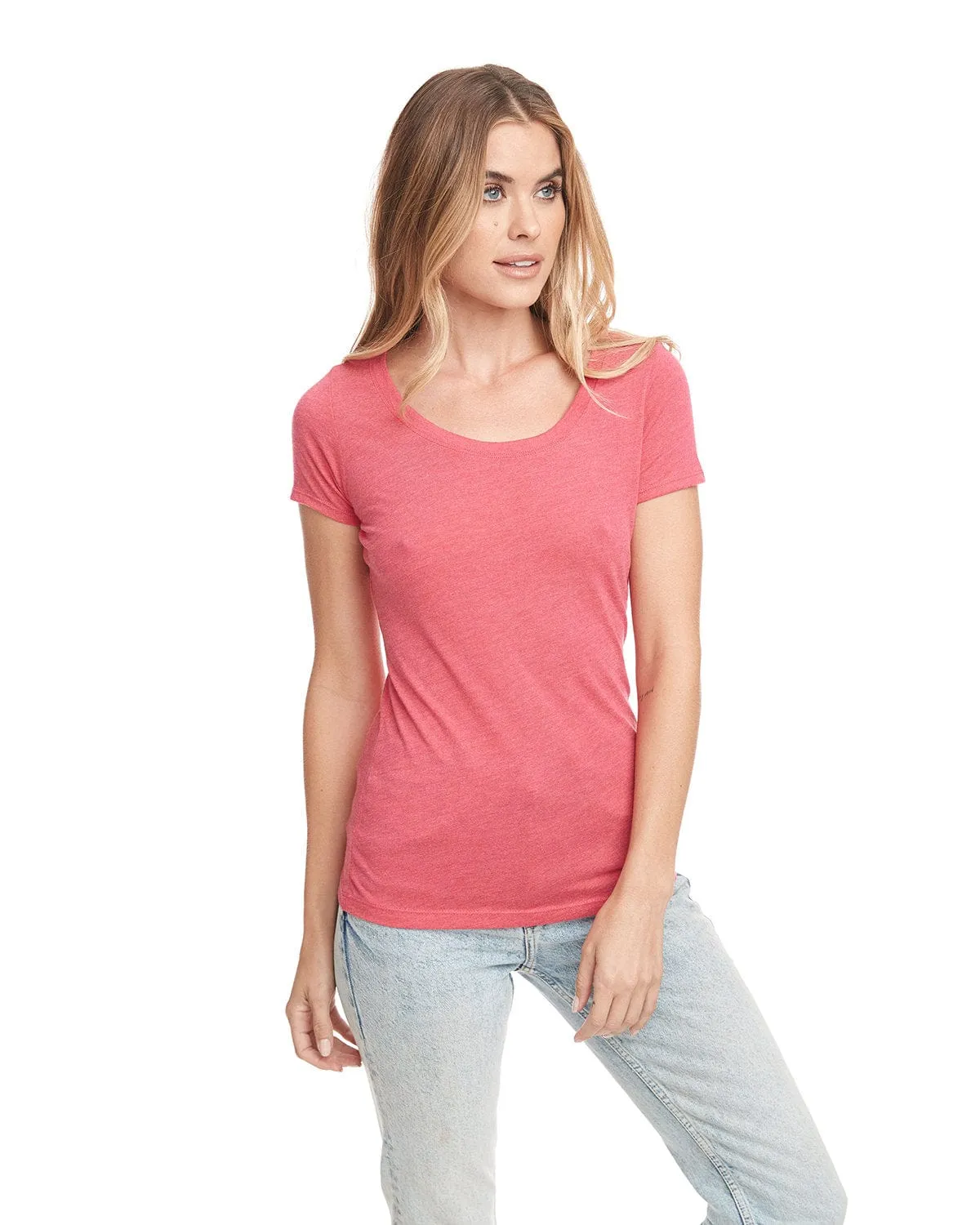Next Level Ladies Triblend Scoop Neck Tee