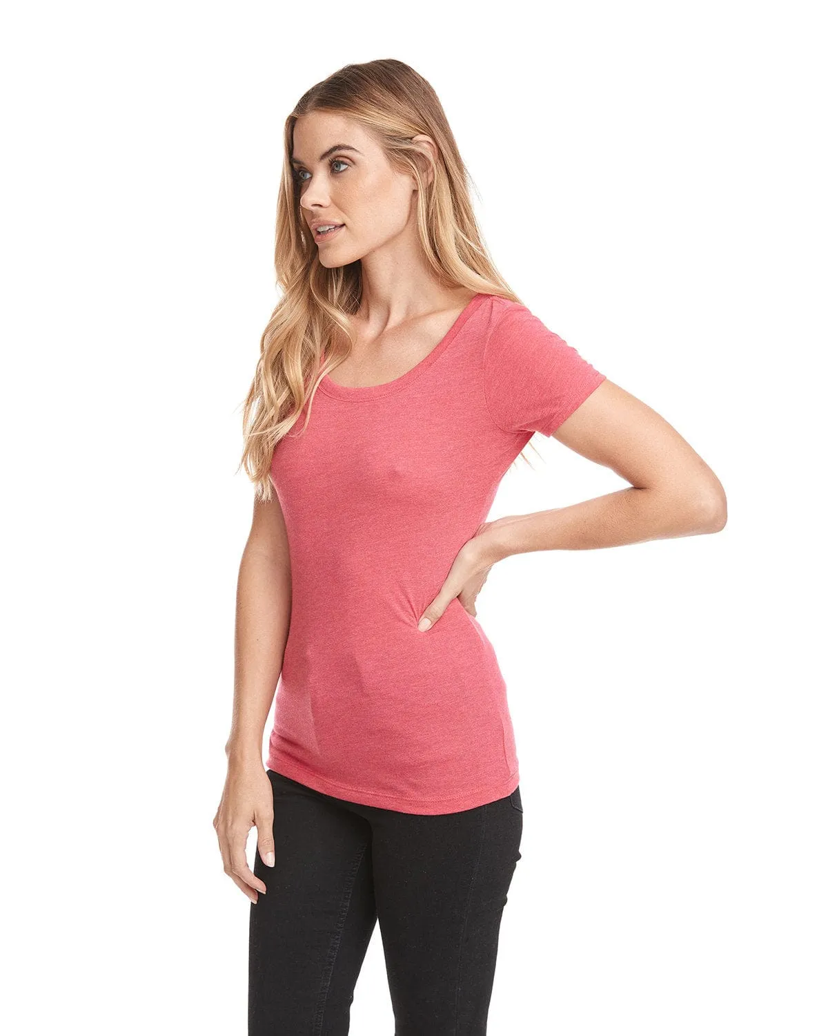 Next Level Ladies Triblend Scoop Neck Tee