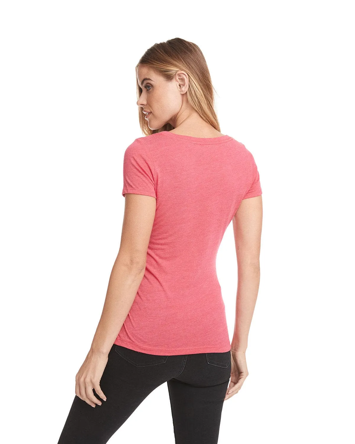 Next Level Ladies Triblend Scoop Neck Tee