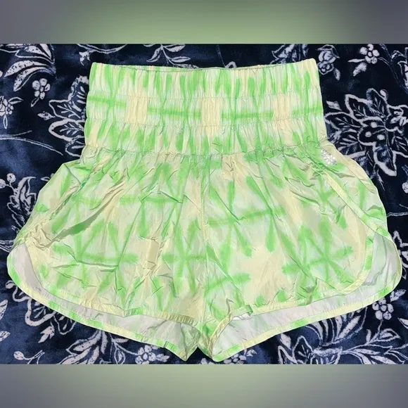NWOT! Free People The Way Home Printed Shorts