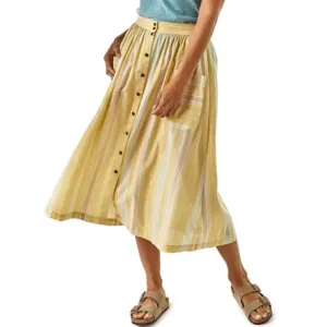 NWT Patagonia Lightweight Striped A/C Midi Skirt