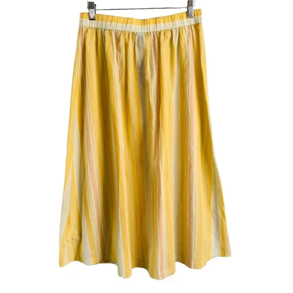NWT Patagonia Lightweight Striped A/C Midi Skirt